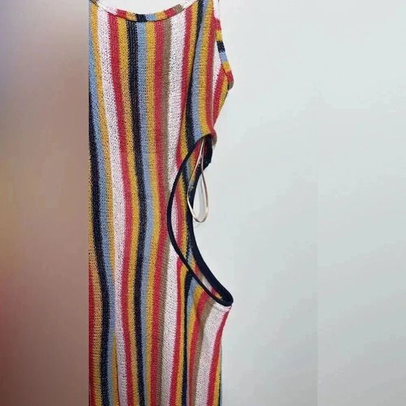 Zara Multicolored Jumpsuit with Side Cutouts - Picture 5 of 10